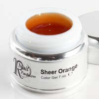 Sheer Gel Orange 7 ml.
